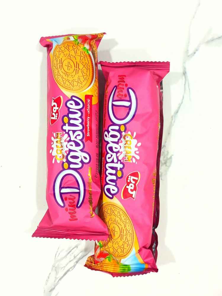 Digestive Strawberry Biscuit